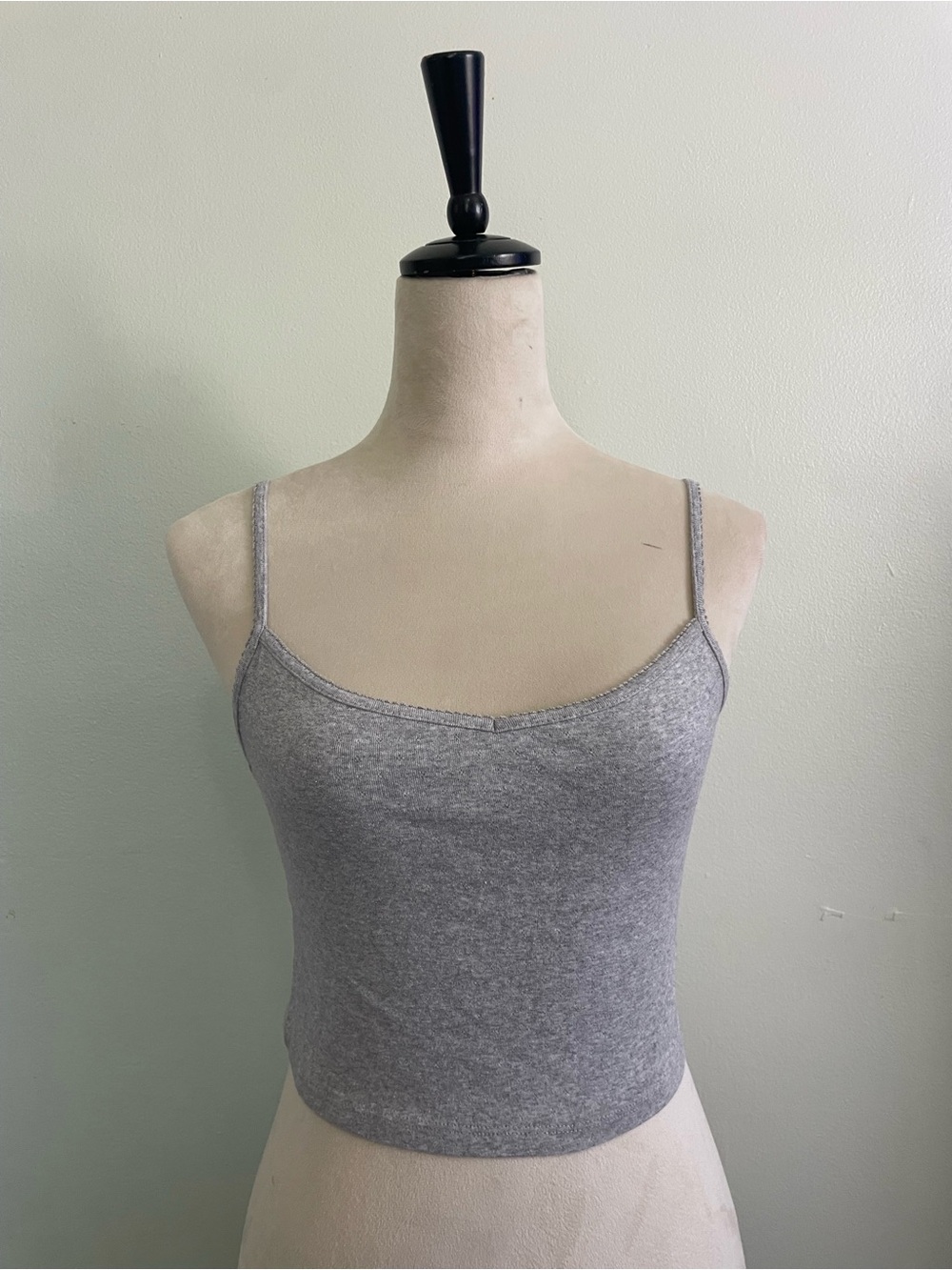 Forever 21 Light Gray Cropped Cami